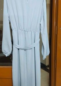 Elegant Button-Down Midi Dress