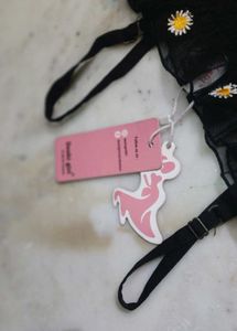 Black Floral Daisy Dress