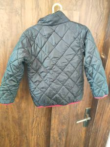 Stylish Boys Black Quilted Jacket