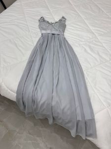 Elegant corset boning Lace Detail Party Dress