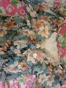 Floral Chiffon Top