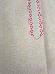 Pink Embroidered Kurta