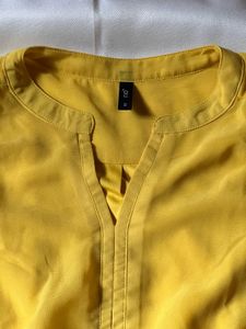 Yellow Mini Dress
