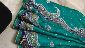 Very Heavy Work Saree