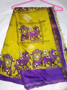 Vintage Indian Saree - Unique Design