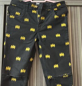 Batman Print Jeans