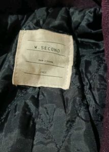 last price/ heavy Burgundy Trench Coat 36-40✓