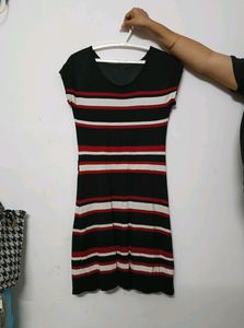 Black Stripe Dress