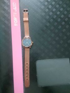 Maxima Rose Gold Watch Women