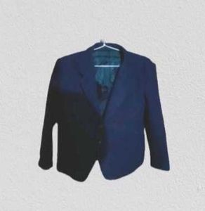 Navy Blazer with Gold Buttons