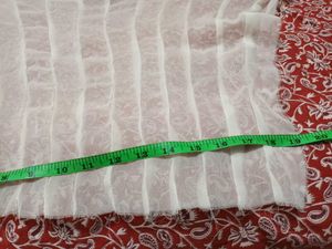 three piece Anarkali georgette Gheer