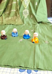 Elegant Green Kurta Set