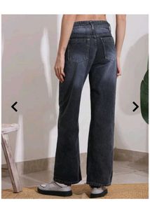 Distressed Wide Leg Jeans