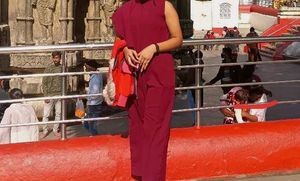 Jumpsuit In Maroon Colour ❤️