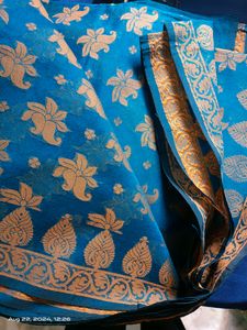 Peacock Green Saree