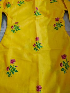 Yellow Kurta Set