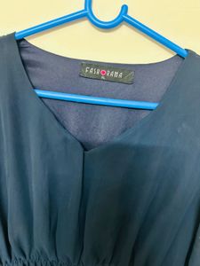 Chic Navy Blue Dress