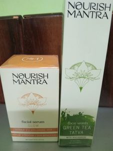 Serum And Face Wash Combo