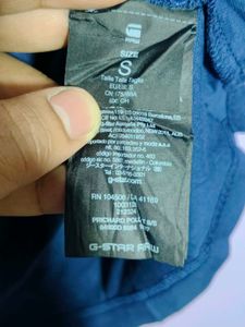 Blue G-Star Polo T-Shirt Size S 36/38