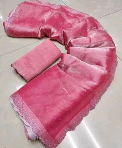 Elegant Pink Saree
