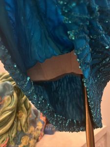 Aqua Full Sequin Dress🧜🏻‍♀️🌊💦