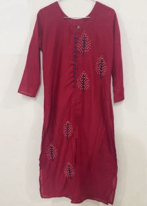 Elegant Maroon Kurta
