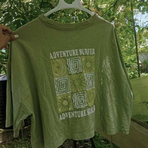 Green Adventure Surfer Tee