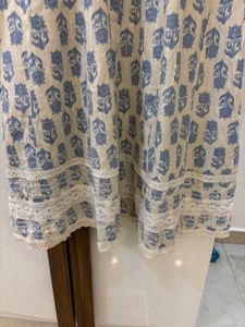 Floral Print Kurta