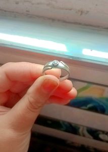 Silver Ring with Stone