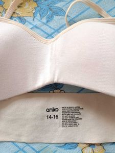 Anko Lightly Padded Non Wired Ultra Soft Bra 34B
