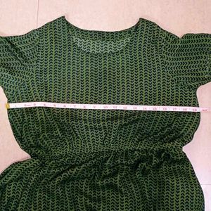 Bottle Green Maxi Gown