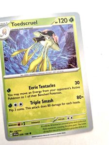 Pokemon EX Cards - Gyarados, Spidops, Toedscruel