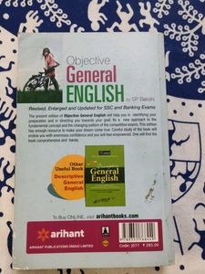 Arihant Sp Bakshi General English Book