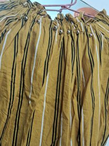 Striped Off-Shoulder Top