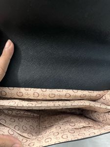 AUTHENTIC Guess Monogram Handheld Bag