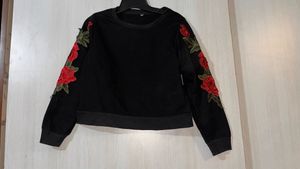 Black Jeans with Knee Rips