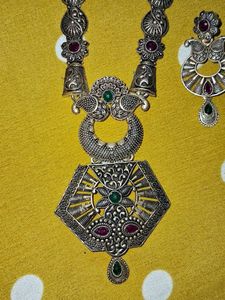 beautiful oxidised jewellery set