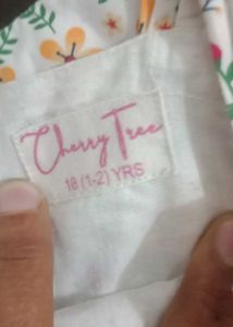 Floral Print Baby Dress