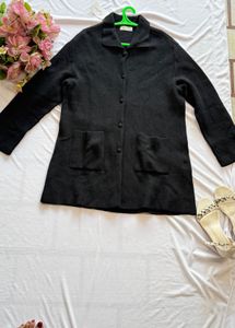 Classic Black Cardigan