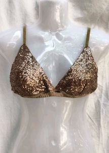 392610. Sequin Bralette Top