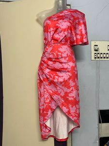 Pintrest Pink One Shoulder Piece