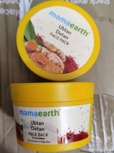 Mamaearth Ubtan Detan Face Pack set of 2