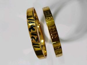Gold Bangle Set