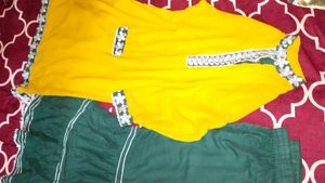 Kurta and sharara suit