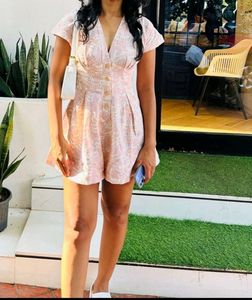 Zara Pink Playsuit
