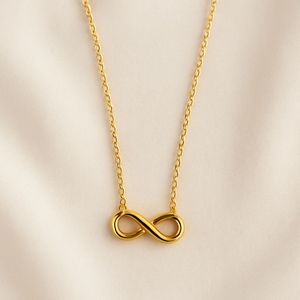 Gold Infinity Necklace