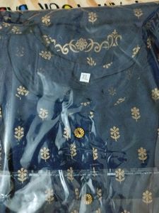 Unused Straight Cut Rayon Kurti