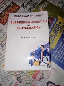 Business Organisation And Communication Book