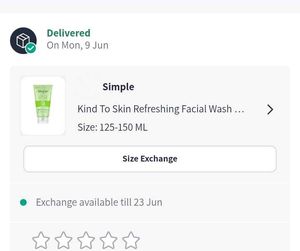 Simple Kind To Skin Face Wash