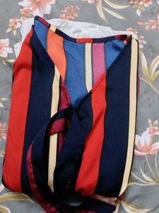 Peplum Multi Colour Top